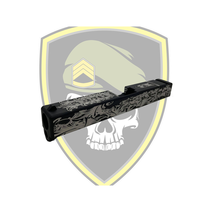 Laser Etched Metal Slides for GBB G Pistol (VARIOUS STYLES)
