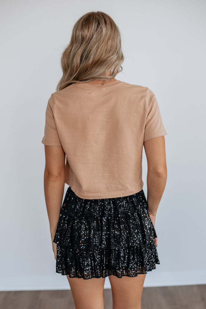 Maelie Sequin Skirt
