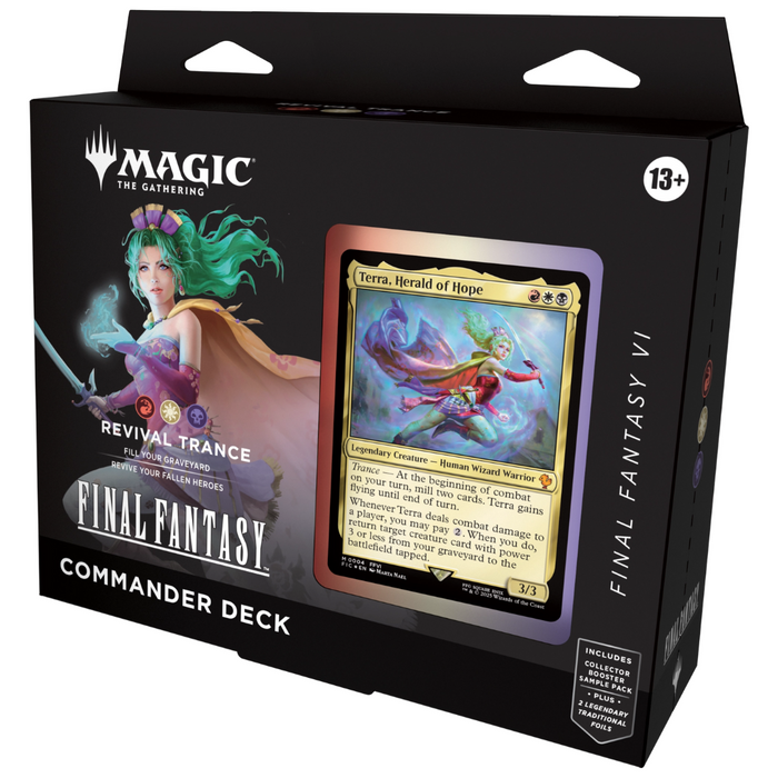 Magic the Gathering: Final Fantasy Commander Deck "Revival Trance"