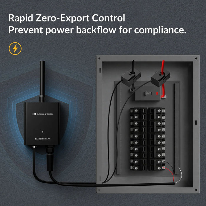 Mango Power Smart Gateway Lite - Prevent power  backflow for compliance