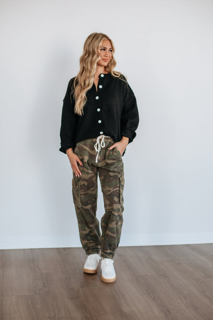 Maverick Cargo Pants - Dark Olive