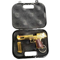 Mini Desert Eagle Keychain – Functional Slide with Imitation Round