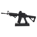 Models Miniature AR15 Coyote Model Black | 1:3 Scale Diecast Metal Build Kit