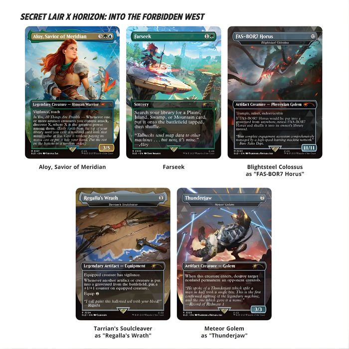 MTG Secret Lair x Horizon: Into the Forbidden West (Non-Foil)