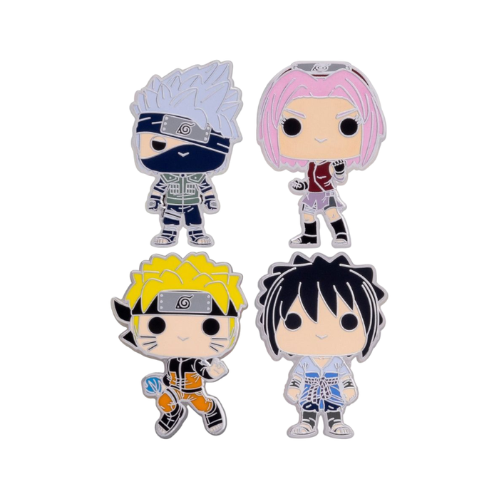 Naruto - Team 7 Enamel Pin 4-Pack