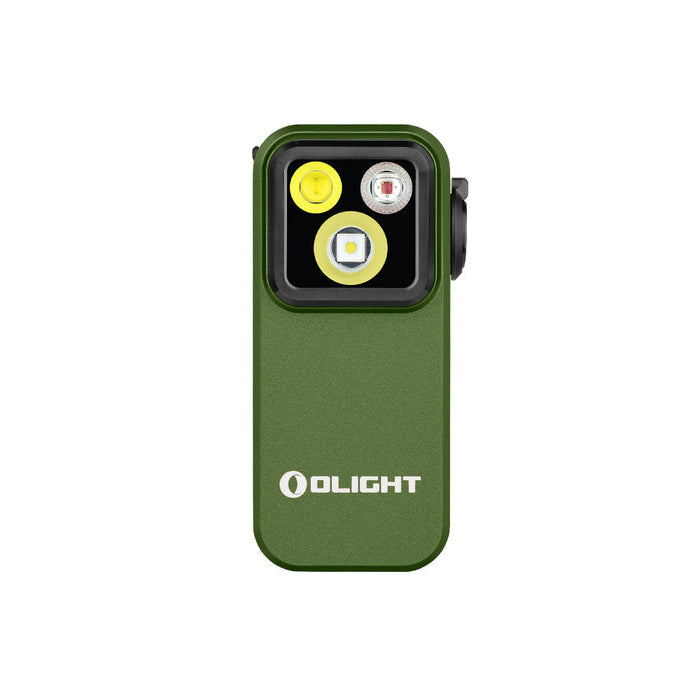 Olight Oclip Pro Compact LED Clip Light with Floodlight & Spotlight & Red light