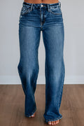 Olivia Vervet Jeans - Blissful