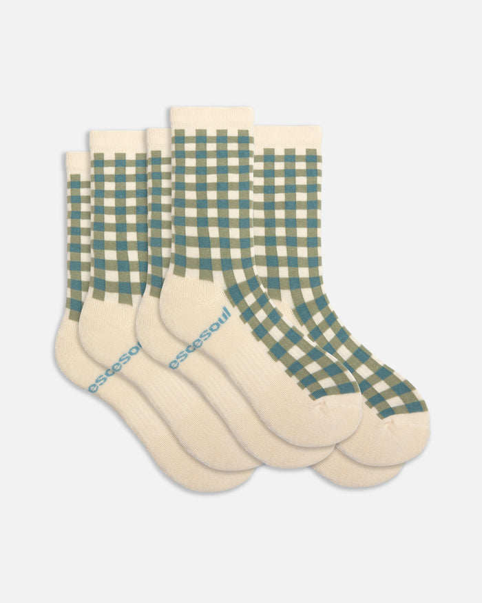 S / Blue Gingham