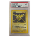 PSA Graded Pokemon Zapdos - Holo - 2002 Pokemon Legendary Collectoion - Mint 9