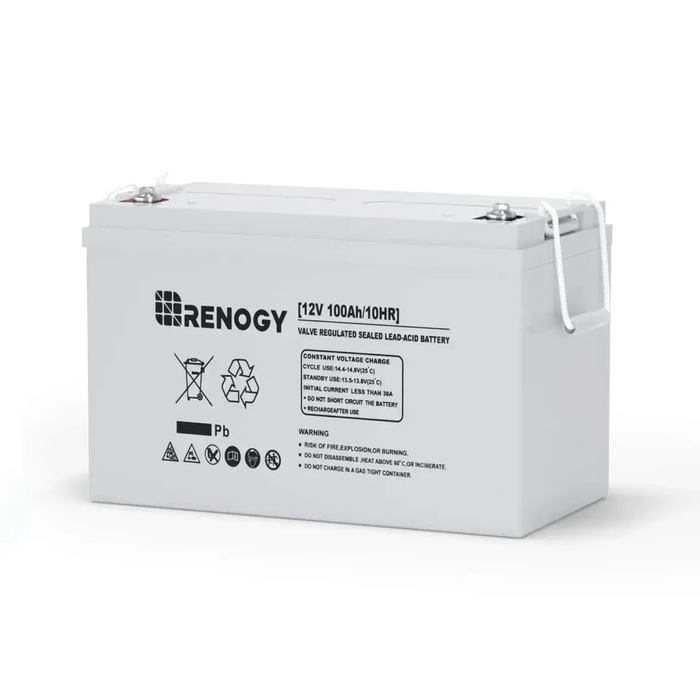 Renogy 100Ah 12V Cycle AGM Battery