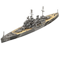 REVELL BATTLESHIP HMS DUKE OF YORK MODEL KIT