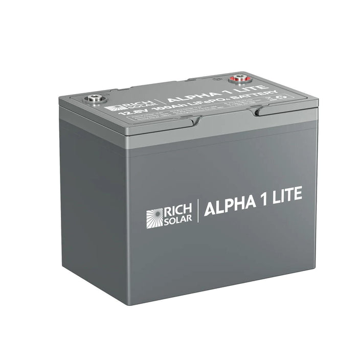 ALPHA 1 Lite | 100Ah | 4000 Lifetime Cycles