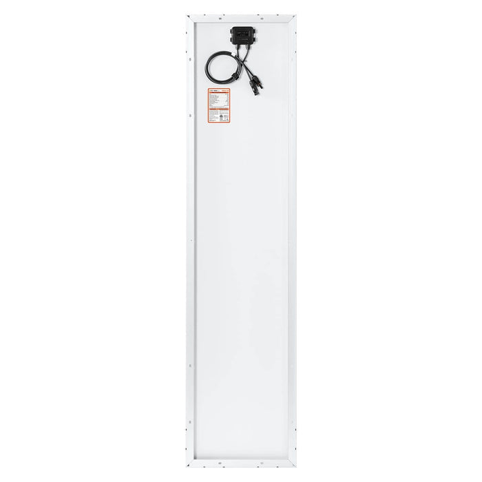 Rich Solar MEGA 130 Watt Slim Solar Panel back view