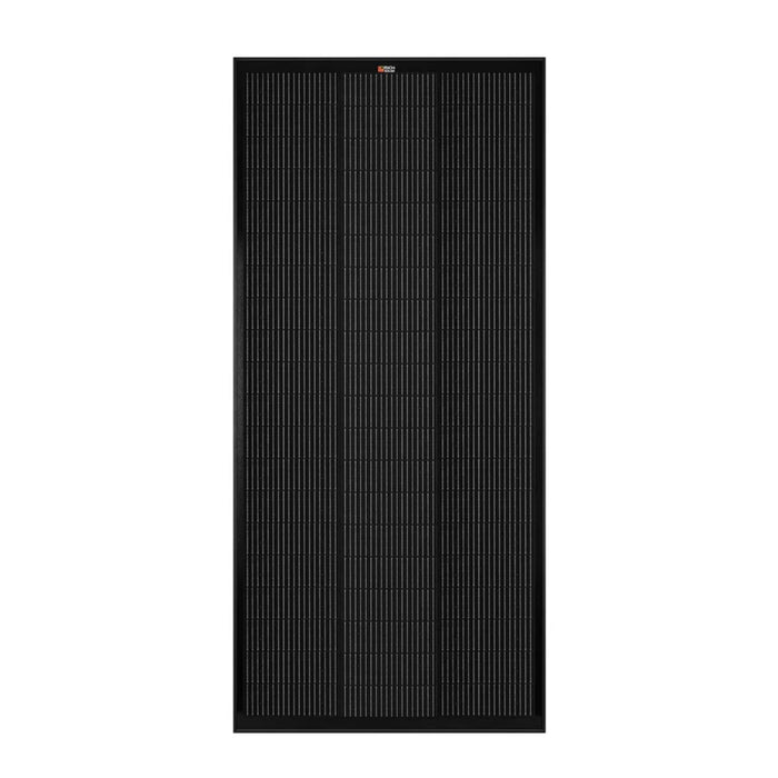 Rich Solar MEGA 200 Watt PRO ONYX 24 Volt Solar Panel front view