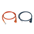 RUiXU Lithi2-16 Battery 1/0 AWG Cable - orange and black