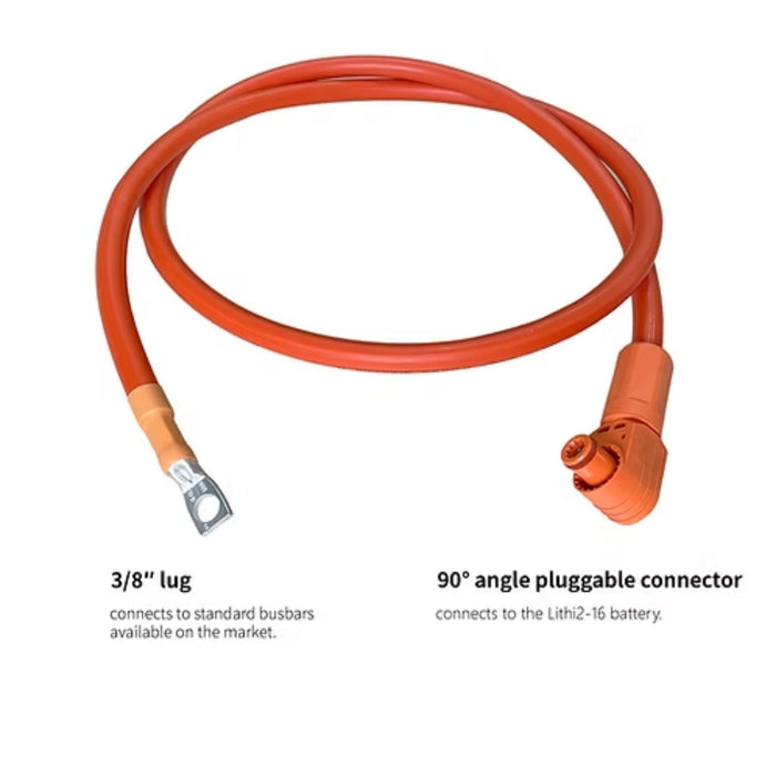 RUiXU Lithi2-16 Battery 1/0 AWG Cable - Features