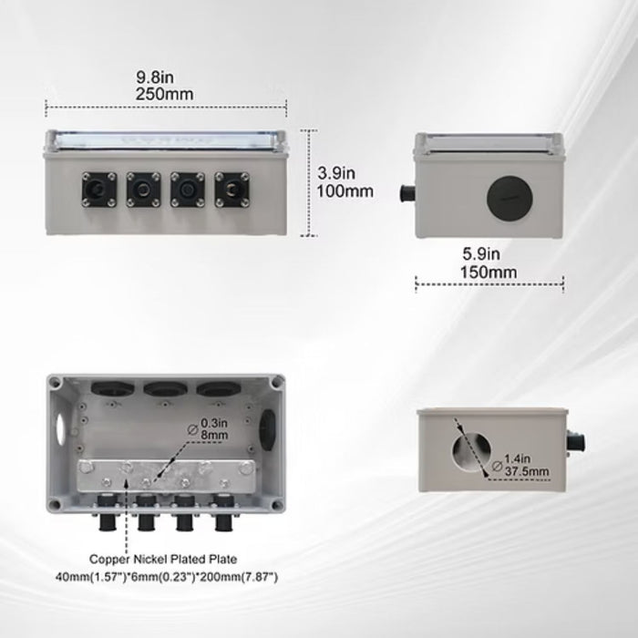 RUiXU RX9MP Busbar - dimensions