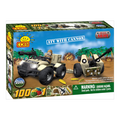 Small Army - 100 Piece ATV with Cannon Military Vehicle Construction Set
