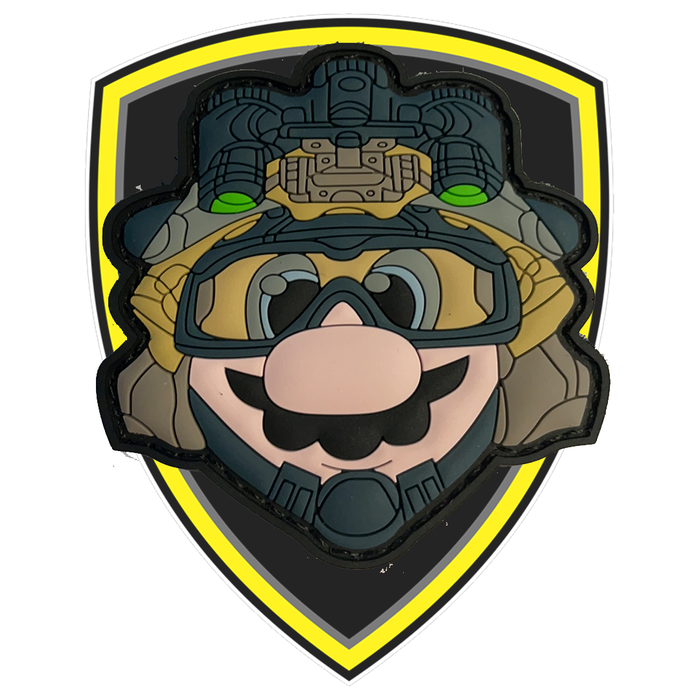 Tactical Luigi Velcro Patch