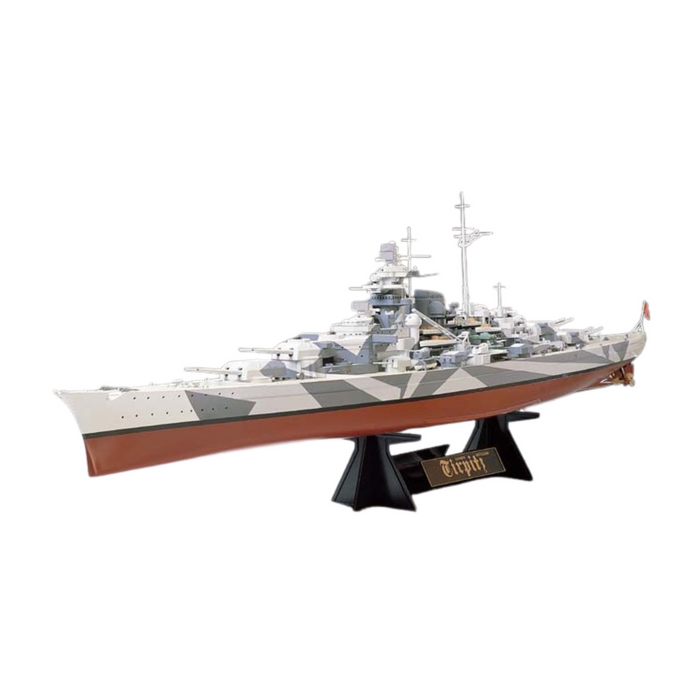 TAMIYA 1/350 SCALE TIRPITZ GERMAN BATTLESHIP SELF BUILD KIT
