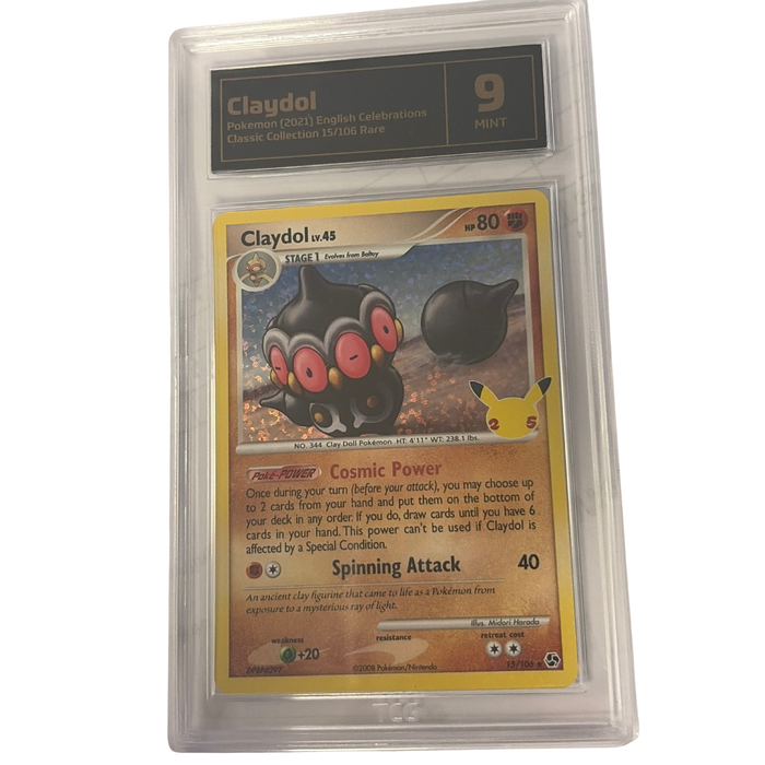 TCG Graded Pokemon Claydol