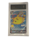 TCG Graded Pokemon Flying Pikachu VMAX Mint 9