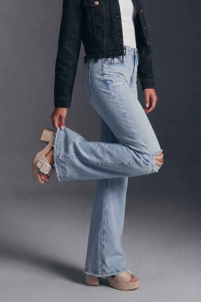 Thea Flying Monkey Jeans - Vintage Light Wash