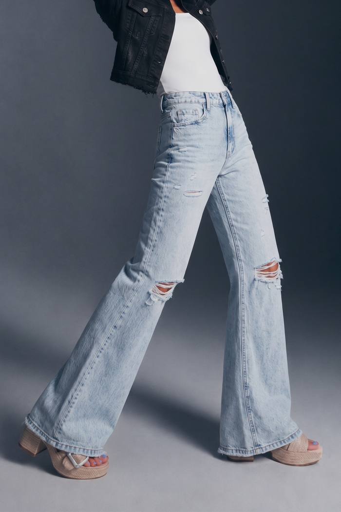 Thea Flying Monkey Jeans - Vintage Light Wash