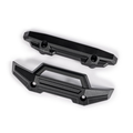 TRAXXAS BLACK FRONT + REAR BUMPER