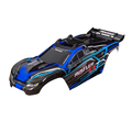TRAXXAS BODY RUSTLER 4X4 BLUE COMPLETE