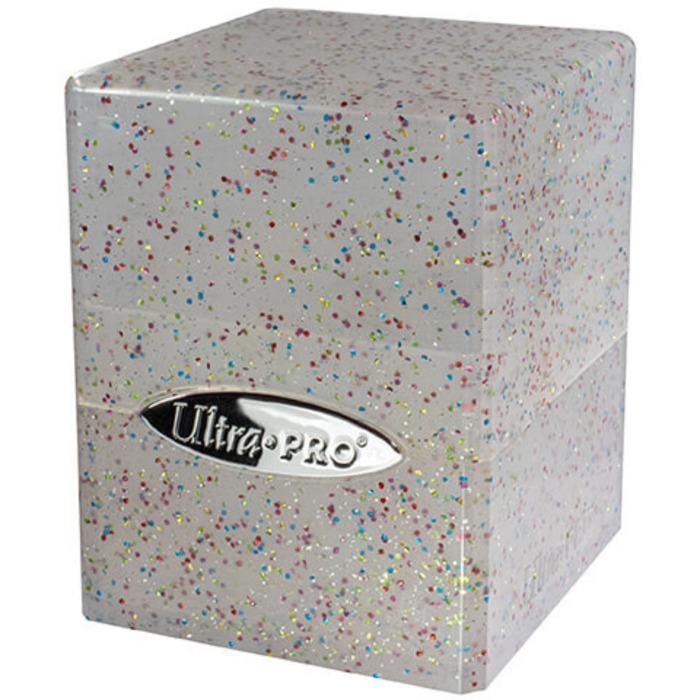 ULTRA PRO DECK BOX SATIN TOWER Glitter - Clear