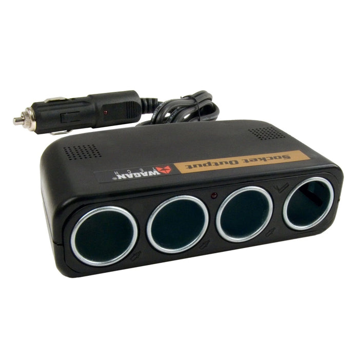 Wagan Tech TravelCharge 4-Way Socket Output
