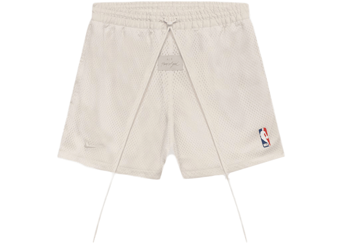 Fear Of God X Nike Basketball Shorts Light Cream