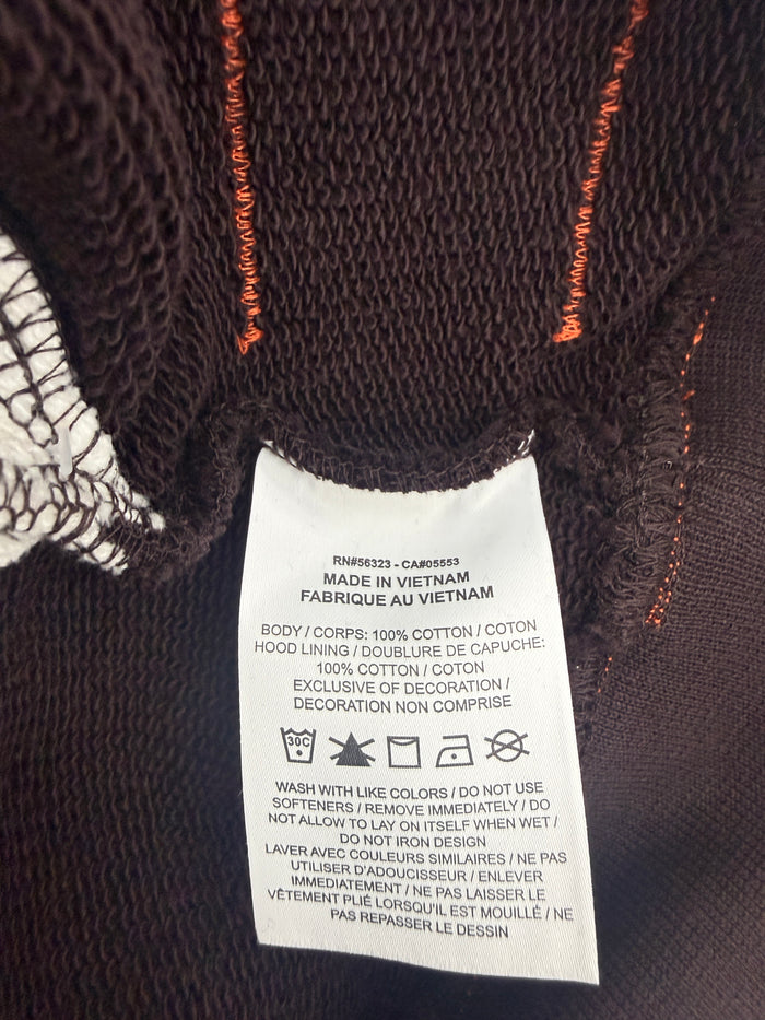 Jordan x Maison Chateau Rouge Women's Fleece Top Hoodie Brown