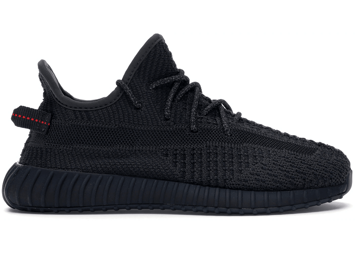 Adidas Yeezy Boost 350 V2 Black (Kids) (Non-Reflective)