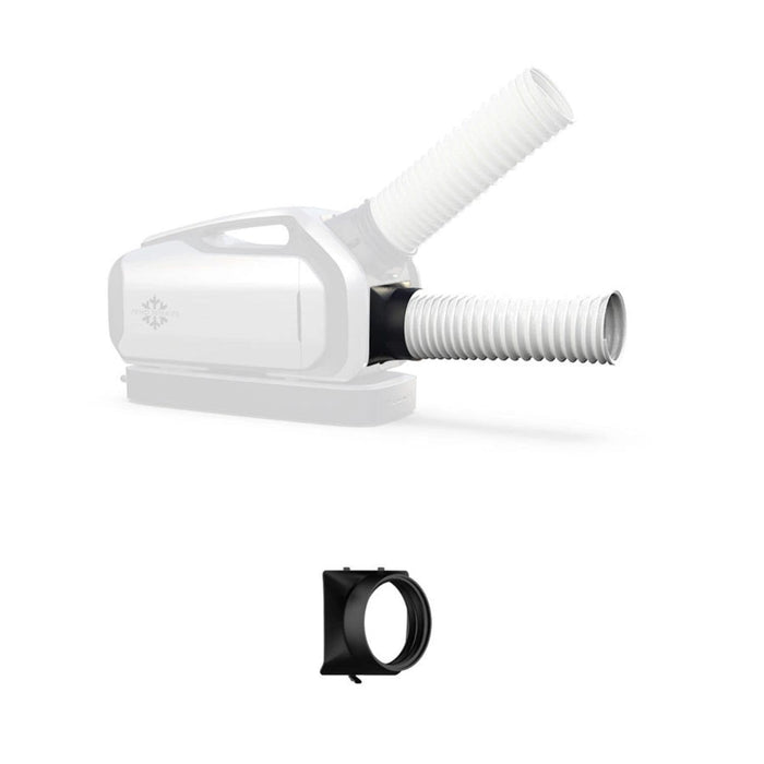 Front Air Inlet Duct Adapter Connected To A ZERO BREEZE Mark 2