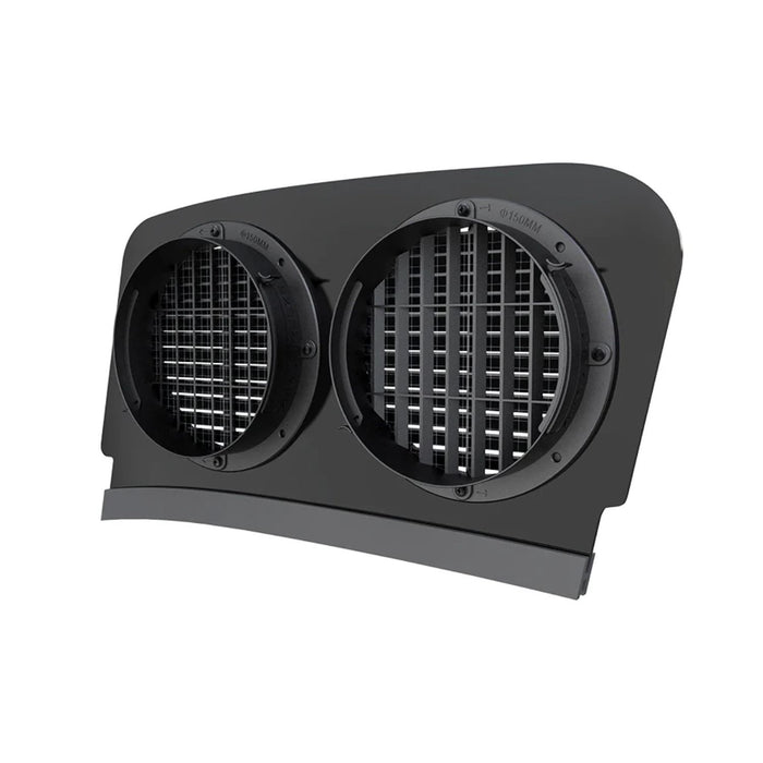 ZERO BREEZE Portable AC Window Venting Kit left View